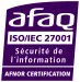 Certification ISO 27001