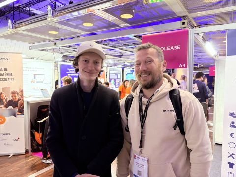 Photo Emundus stand at the trade show